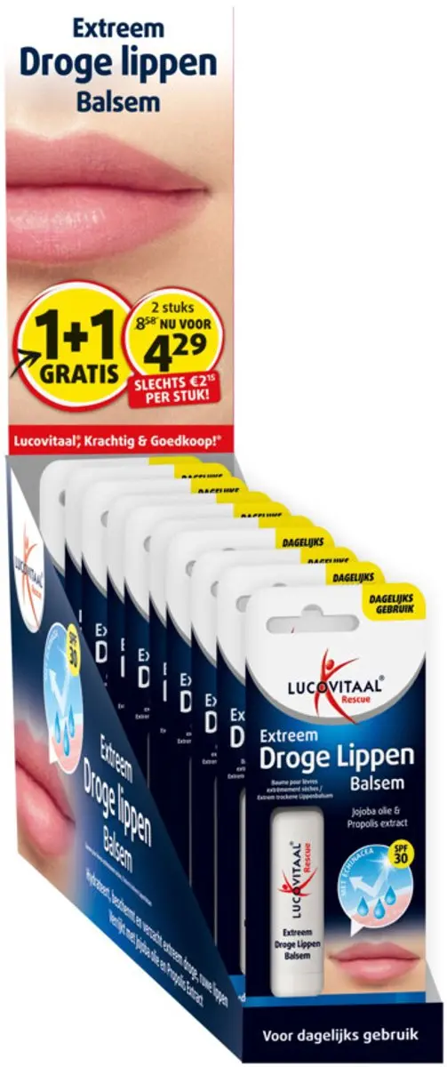 Lucovitaal Extreem Droge Lippenbalsem
