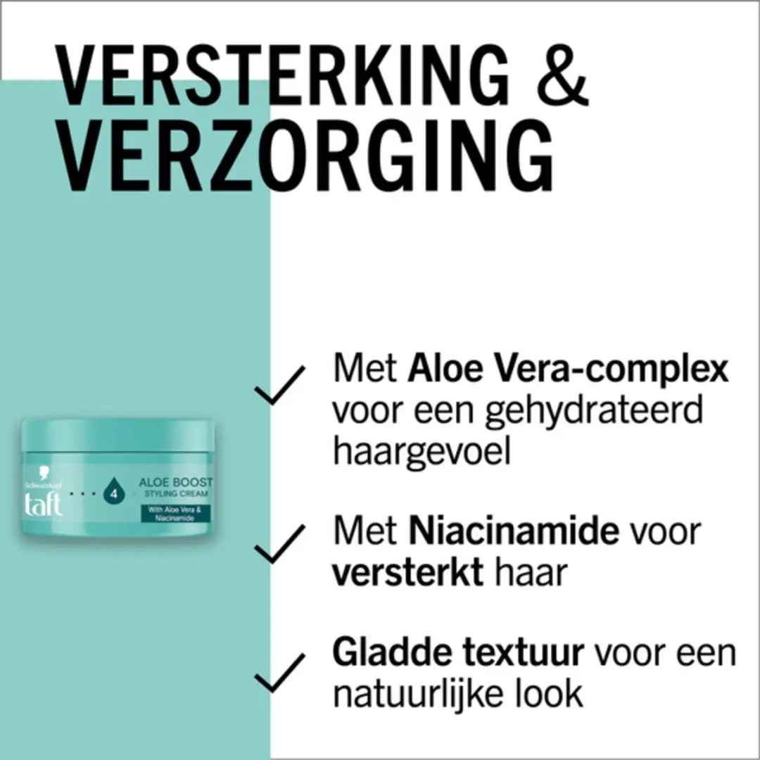 Taft Aloe Boost Haarcrème 100ml