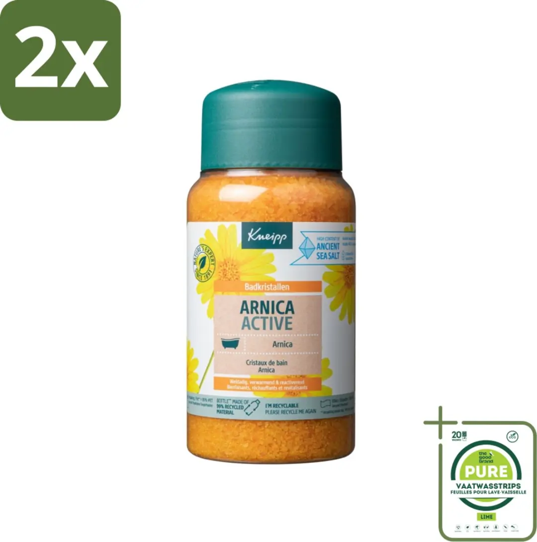 Kneipp Muscle Relaxation Badkristallen 1200g - 2 Stuks