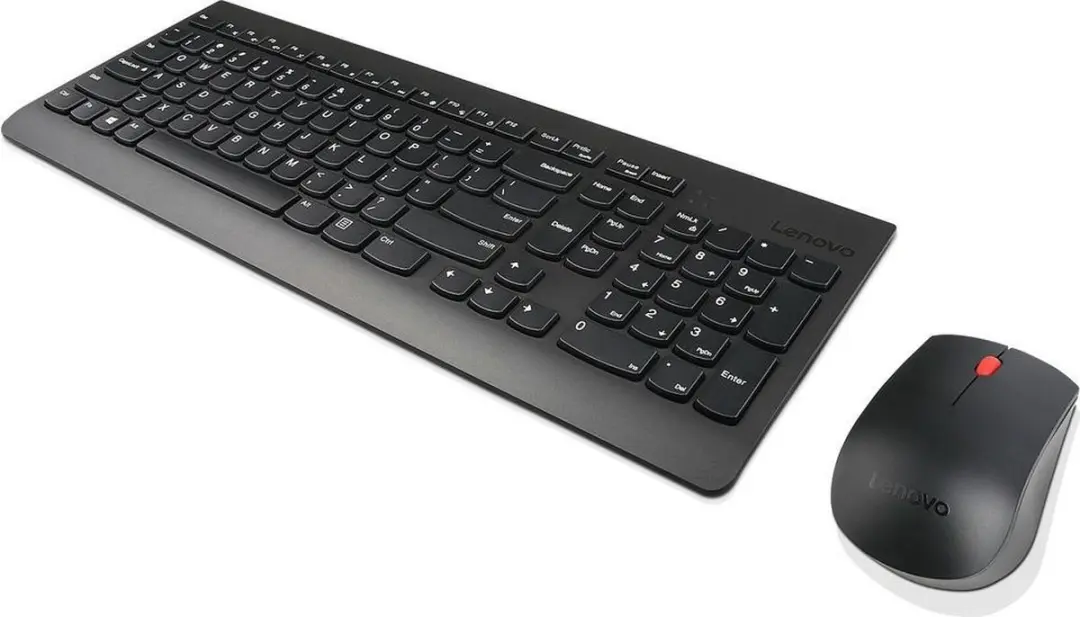 Lenovo Essential 4X30M39458 Draadloos Toetsenbord & Muis Set - Zwart