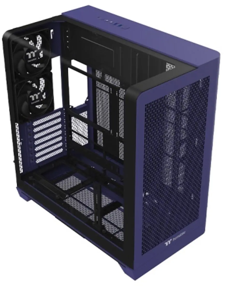 Thermaltake CA-11F-00MNWN-00 Midi Tower - Blauw