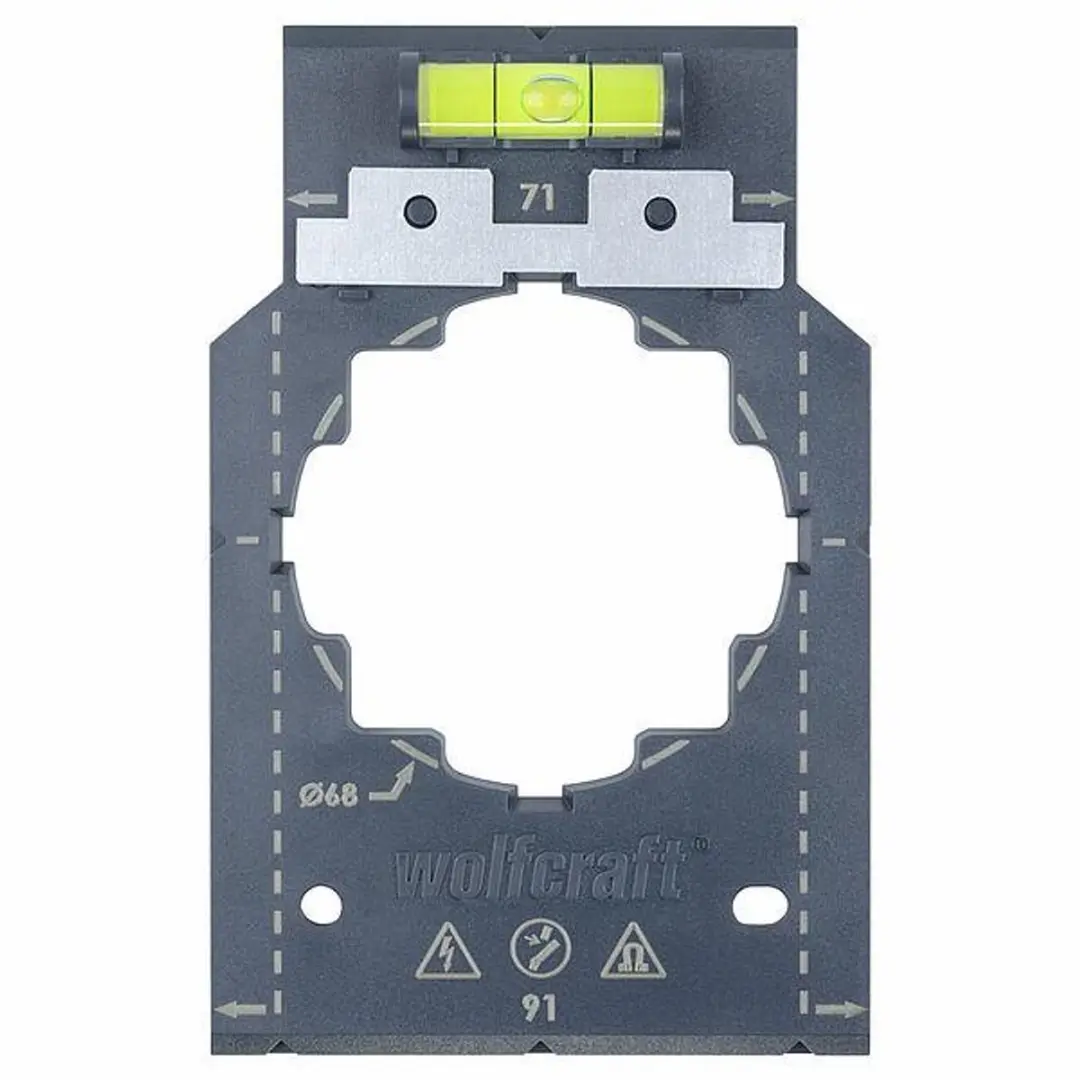 Wolfcraft Markeer- en uitlijnsjabloon 5975000