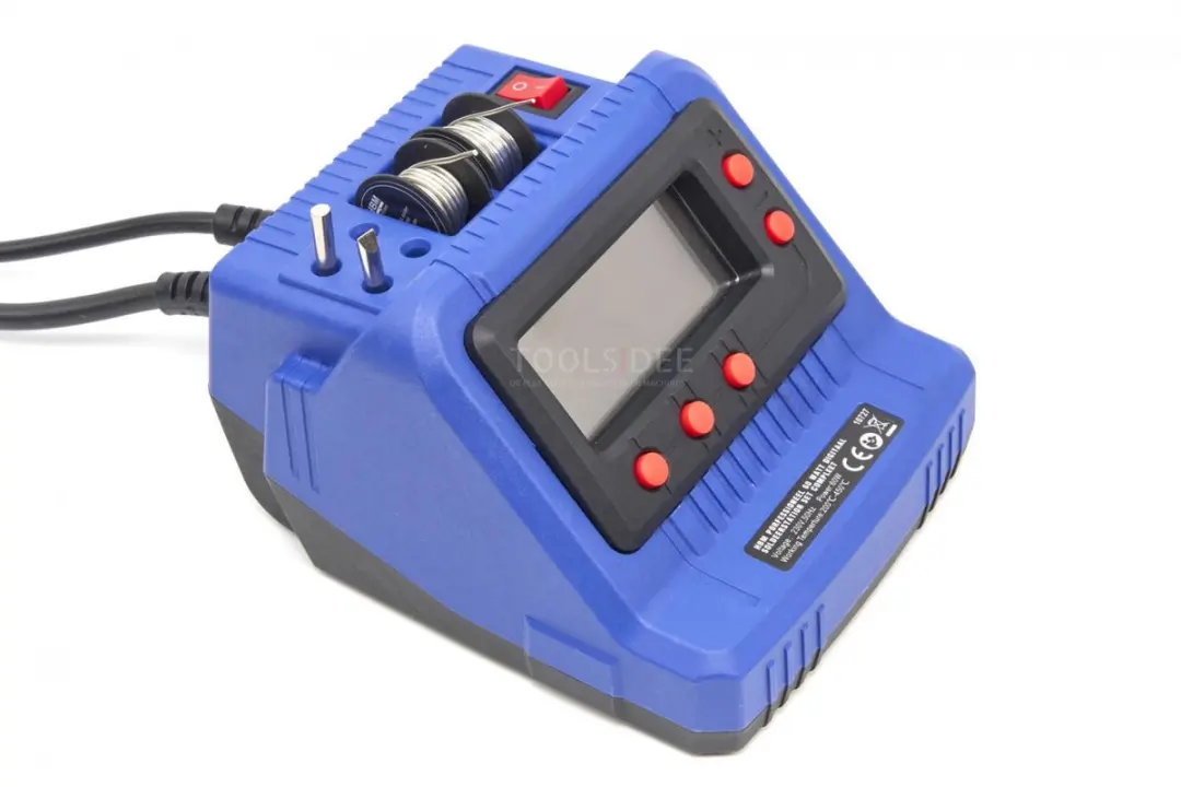 HBM Professioneel 60W Digitaal Soldeerstation Set - 4 Stuks