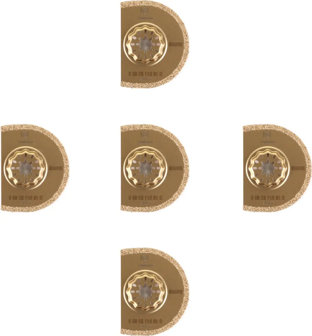 Fein Starlock Hardmetalen Zaagblad 63502118230 - 5 Stuks - afbeelding 6 van 6