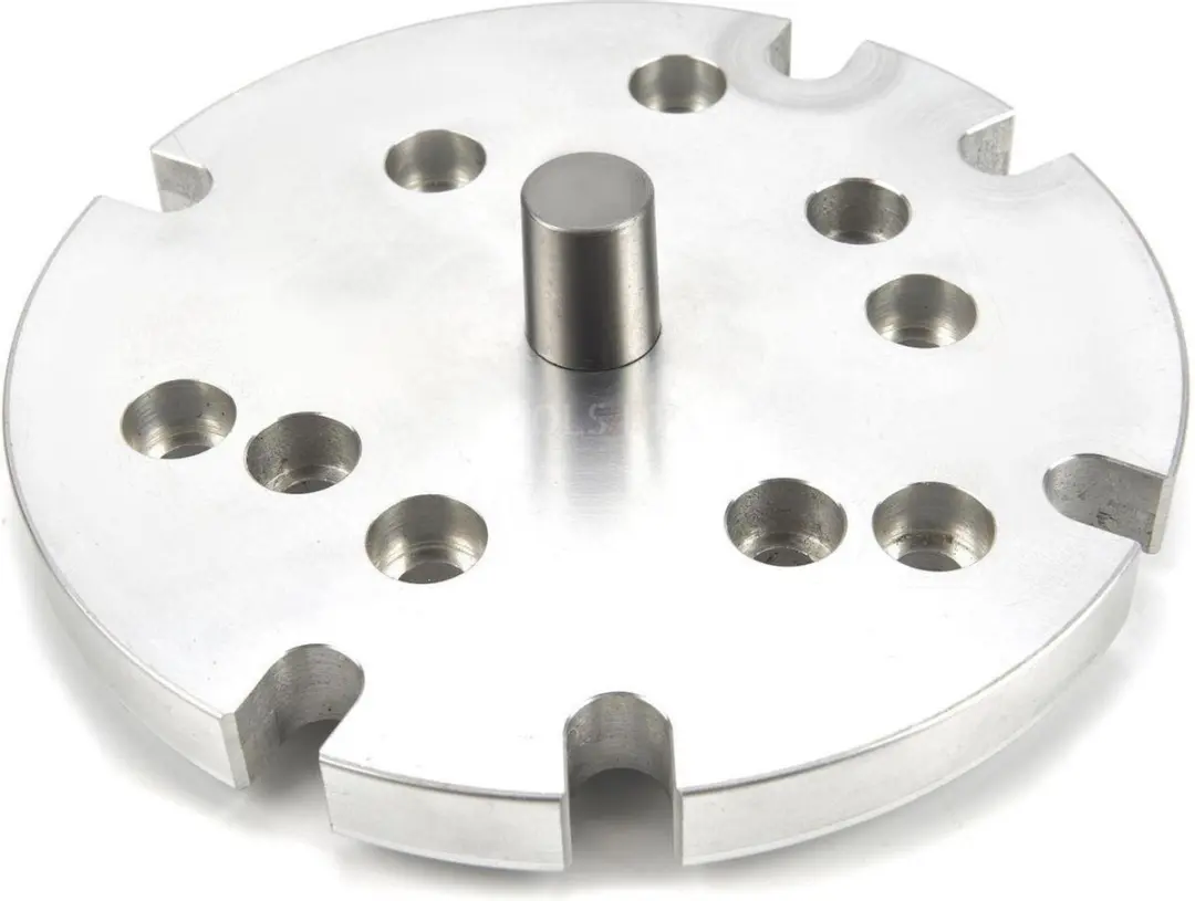 HBM Aluminium Flens 1mm voor 100/125mm Klauwplaat DIN 6350