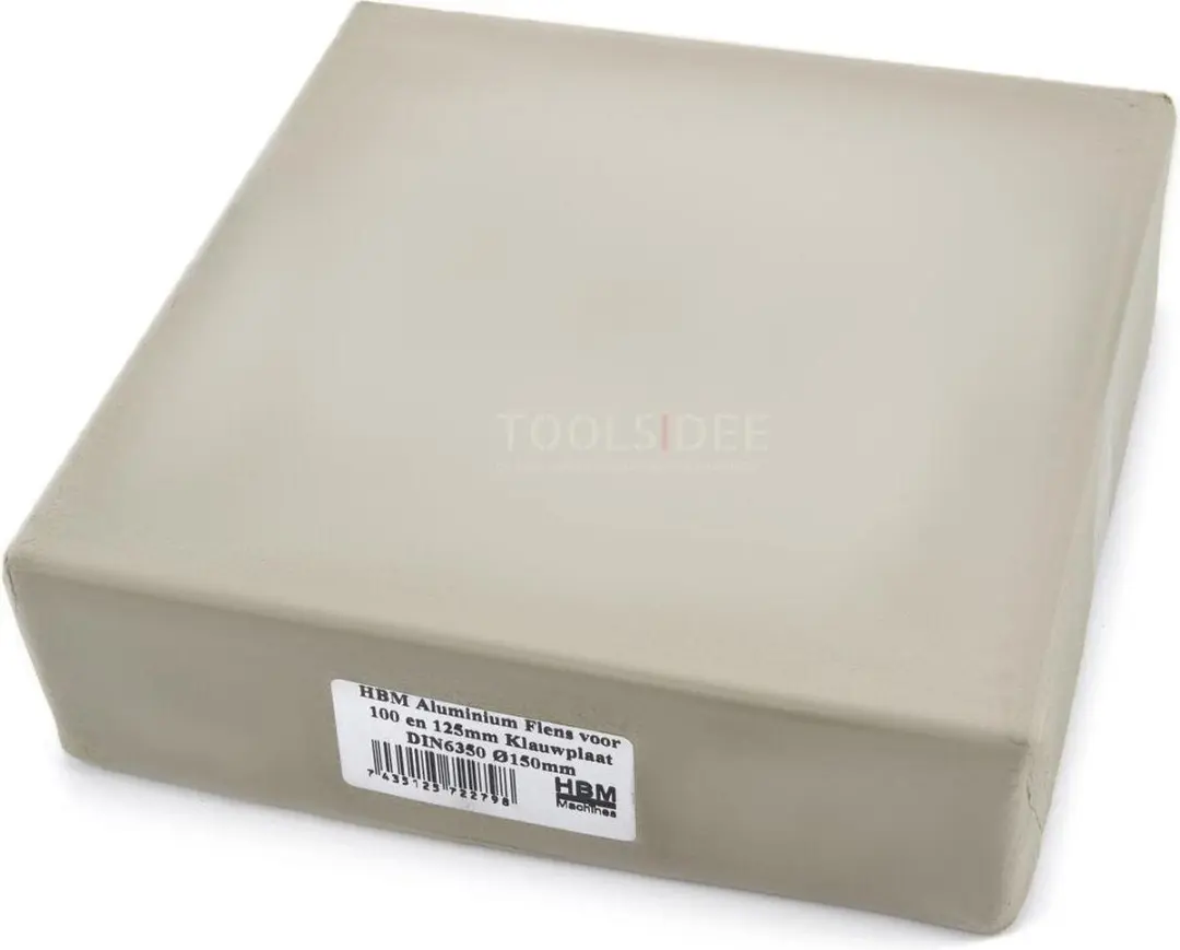 HBM Aluminium Flens 1mm voor 100/125mm Klauwplaat DIN 6350 - afbeelding 6 van 6