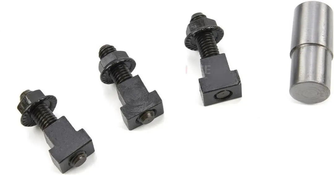 HBM Aluminium Flens 1mm voor 100/125mm Klauwplaat DIN 6350