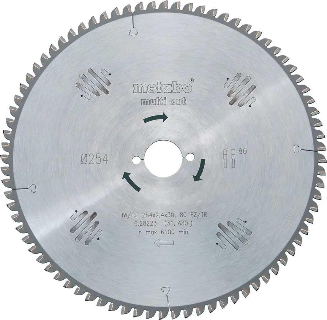 Metabo Zaagblad Multi Cut 160x20mm 54T