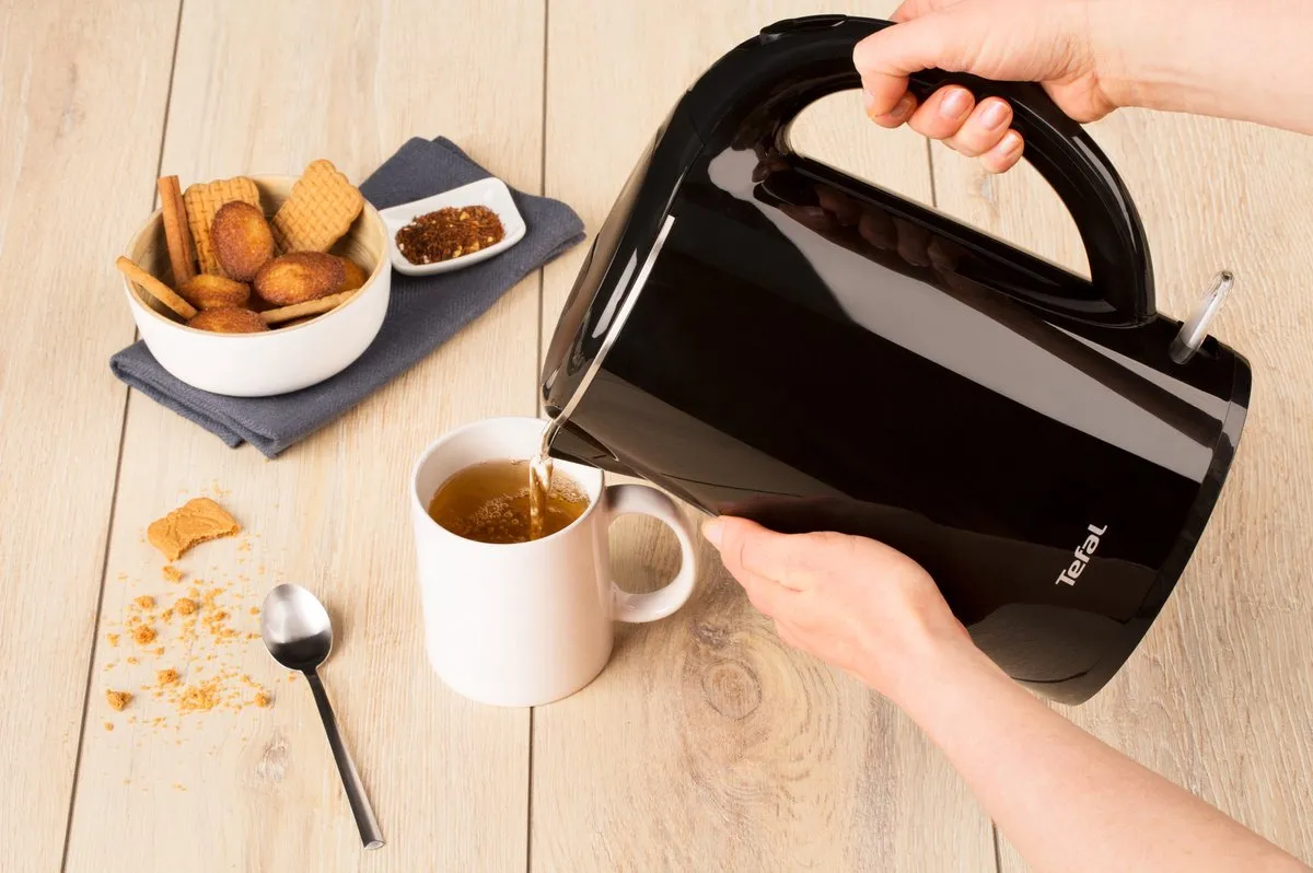 Tefal Safe'Tea KO2608 Waterkoker 1,7L - Zwart