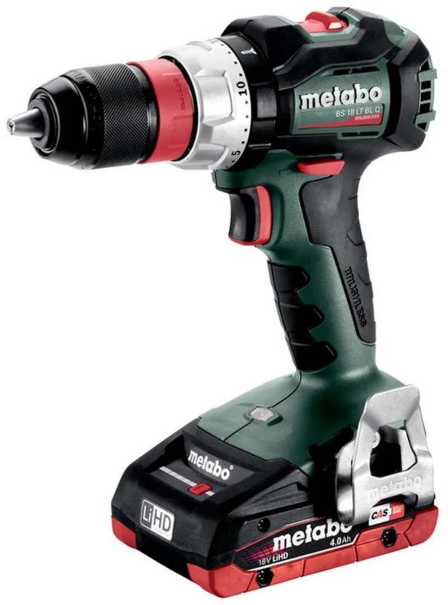 Metabo BS 18 LT BL Q 18V LiHD Boor-/Schroefmachine Set - 2x 4,0Ah