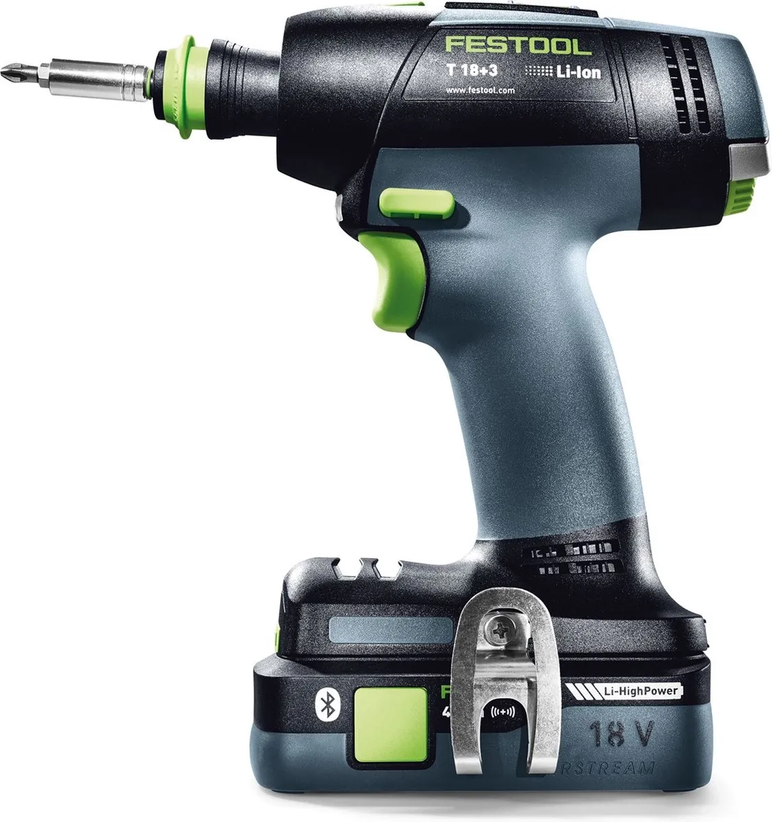 Festool T 18+3 HPC 576446 Accu Schroefboormachine - 18V - 2x Accu
