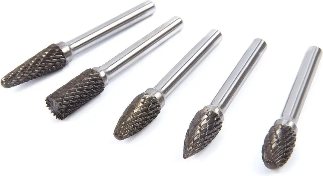 HBM Volhardmetalen Frezenset 5-delig 6mm - Metaal