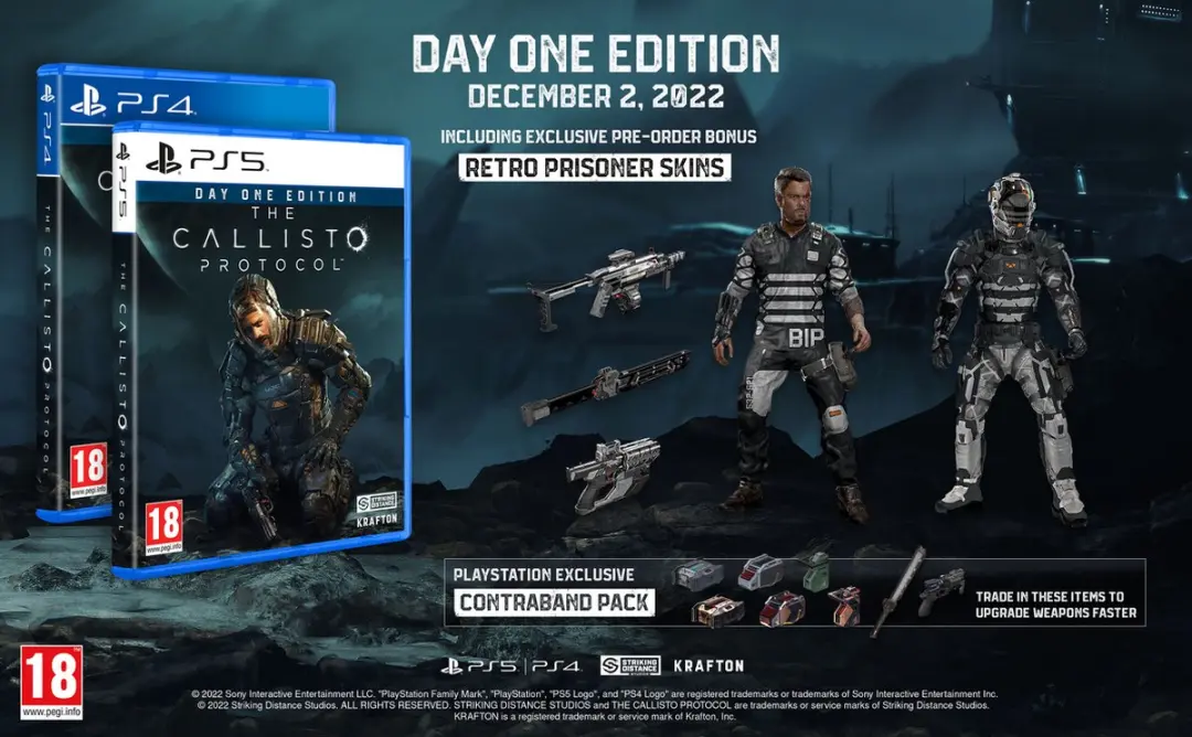 Plaion The Callisto Protocol Day One Edition - PS4