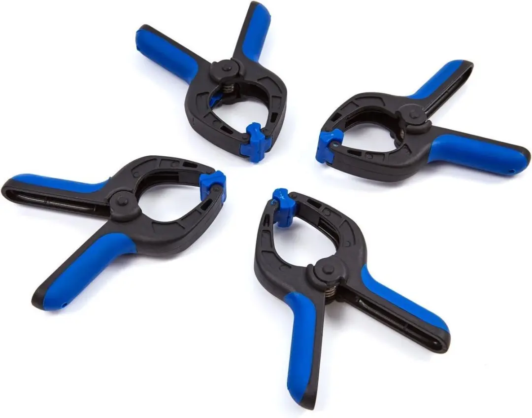 HBM 4-delig Marktklemmen Assortiment 75mm