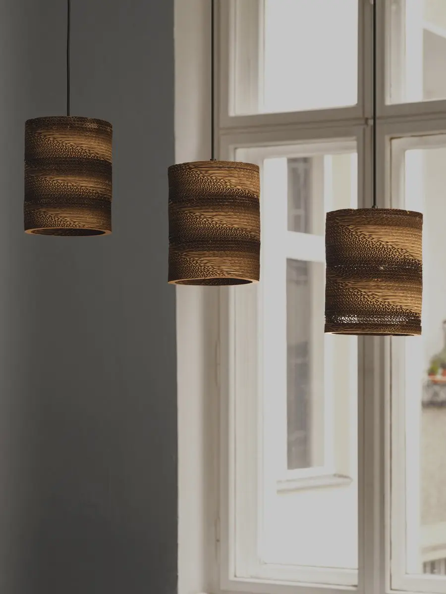 LEDVANCE Decor Karton Cilinder Hanglamp - 830mm - Bruin