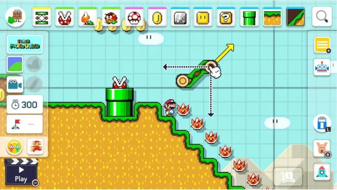 Nintendo Super Mario Maker 2 Switch - Frans - afbeelding 6 van 6