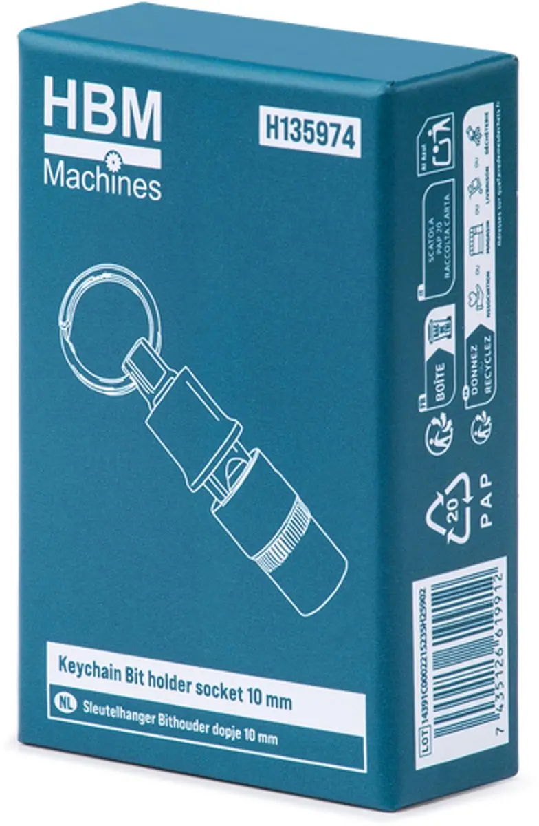 HBM Bithouder 10mm 3/8"