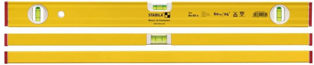 Stabila Type 80 AS-2 Waterpas 90cm - 0.5 mm/m