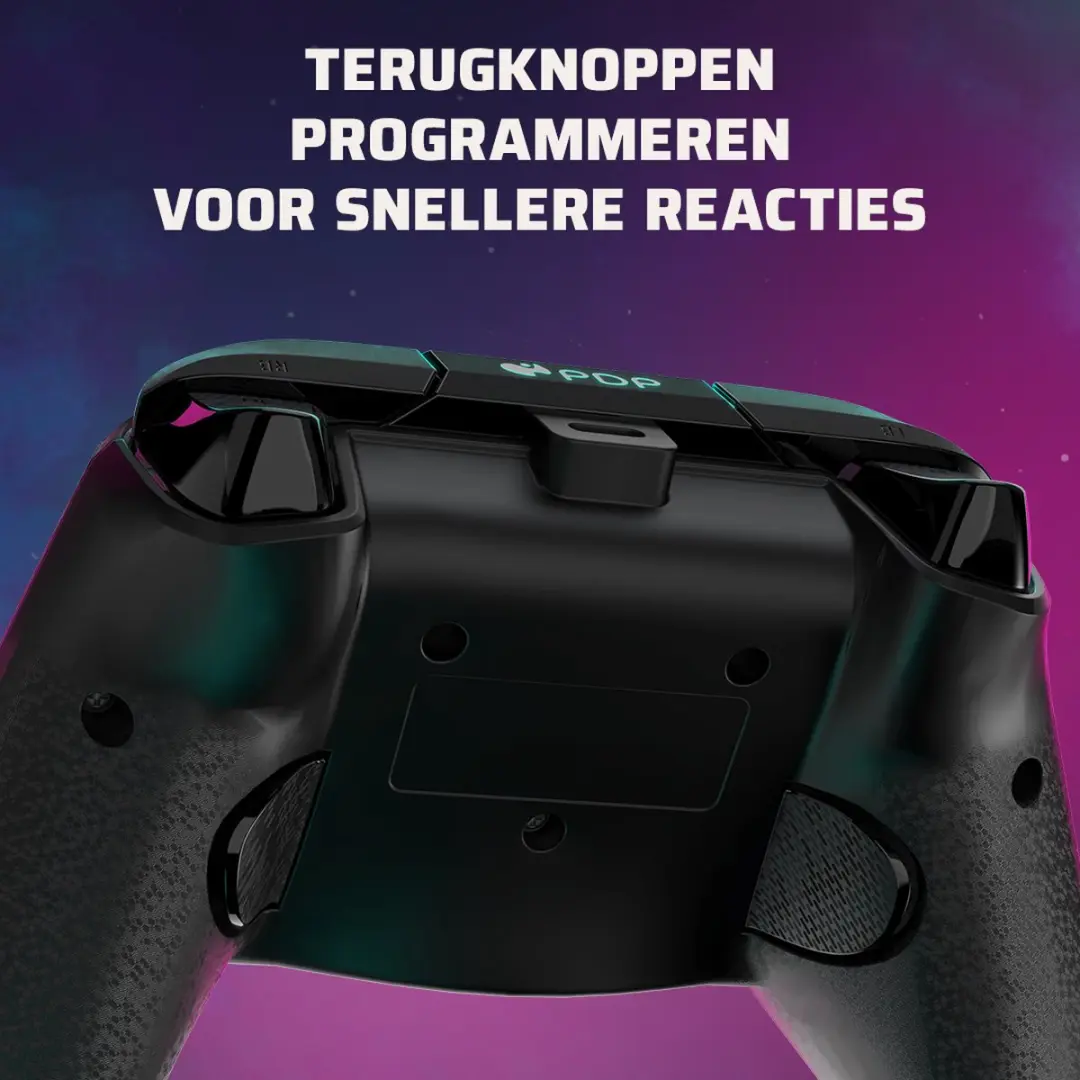 PDP Rematch Glow Controller Xbox Series X|S - Space Dust - 21 Knoppen