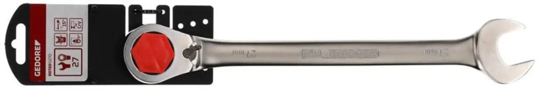 Gedore RED Steek-ringratelsleutel 27mm - R07200270