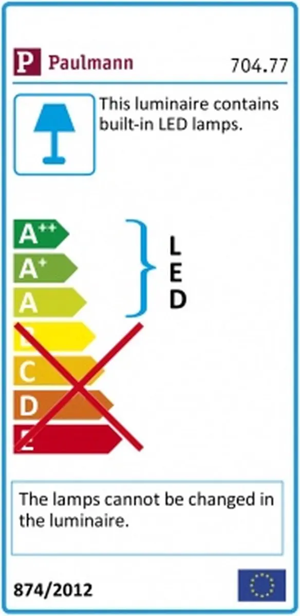 Paulmann Tucana IP44 LED Wand/Plafondlamp 13,5W - Grijs
