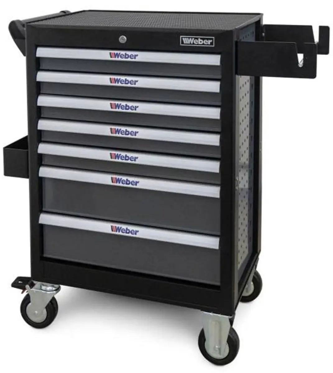 Weber Gevulde Gereedschapswagen 300-delig - 7 Laden - 75x55x90cm