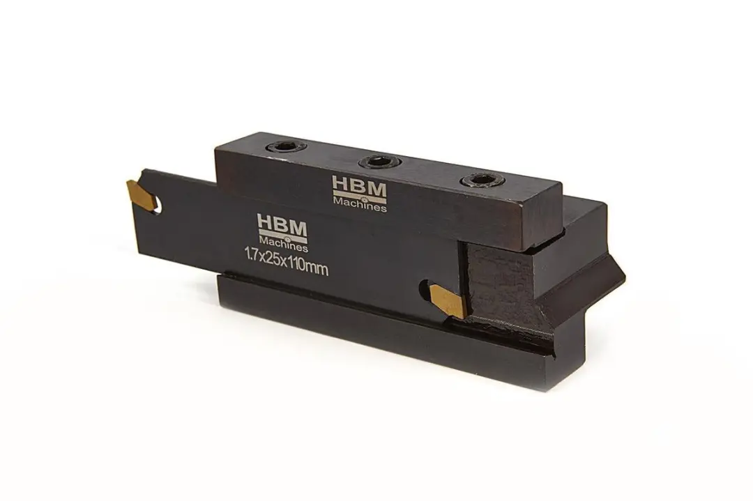 HBM 14mm Afsteekhouder - 2mm HM Wisselplaat