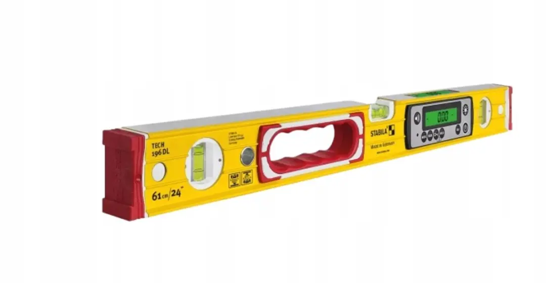Stabila Digitale Waterpas 183cm IP67 - Geel/Rood