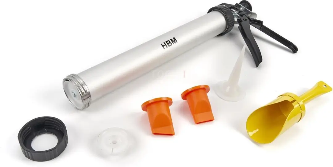 HBM Cementspuitpistool Set 6-delig