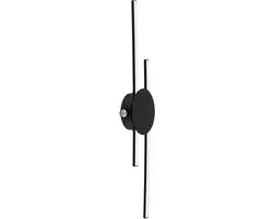 Eglo Venticello Plafondlamp LED 75cm - Zwart/Wit