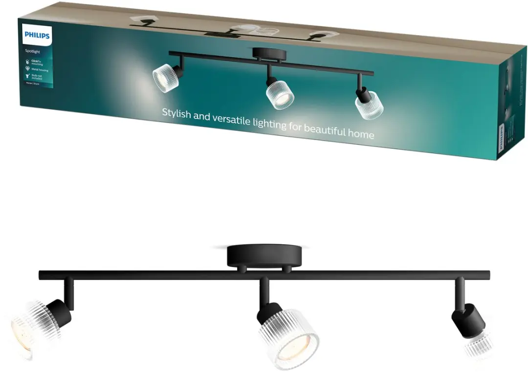 Philips Horen Opbouwspot GU10 3-punts