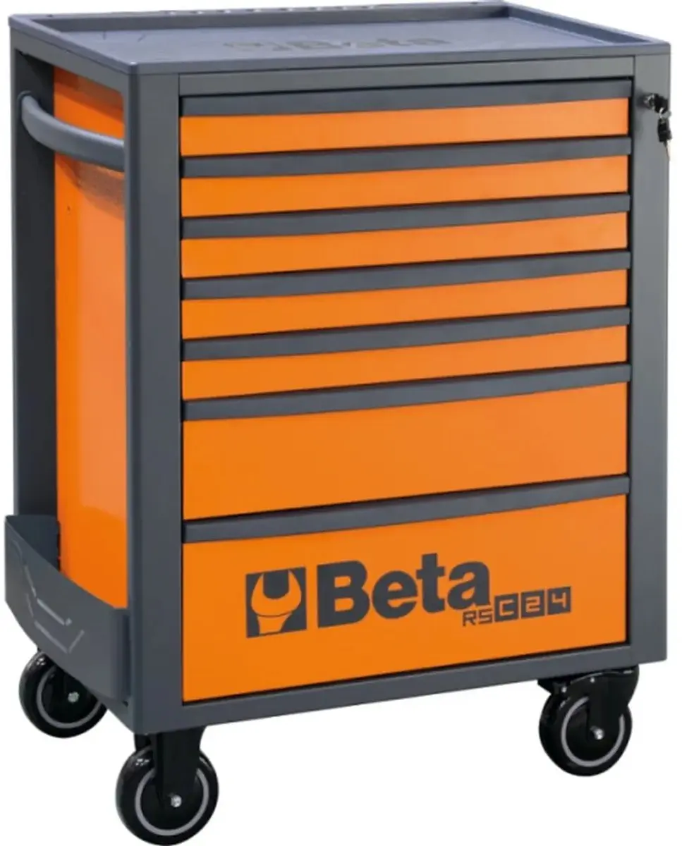 Beta Gereedschapswagen 7 Laden 224-delig - Oranje