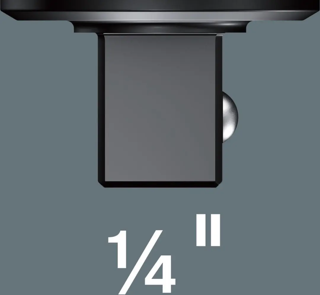 Wera Omschakelbare Insteekratel 1/4"