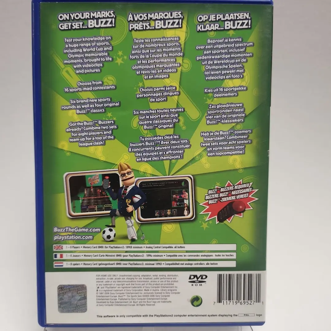 Sony PlayStation Buzz! The Sports Quiz
