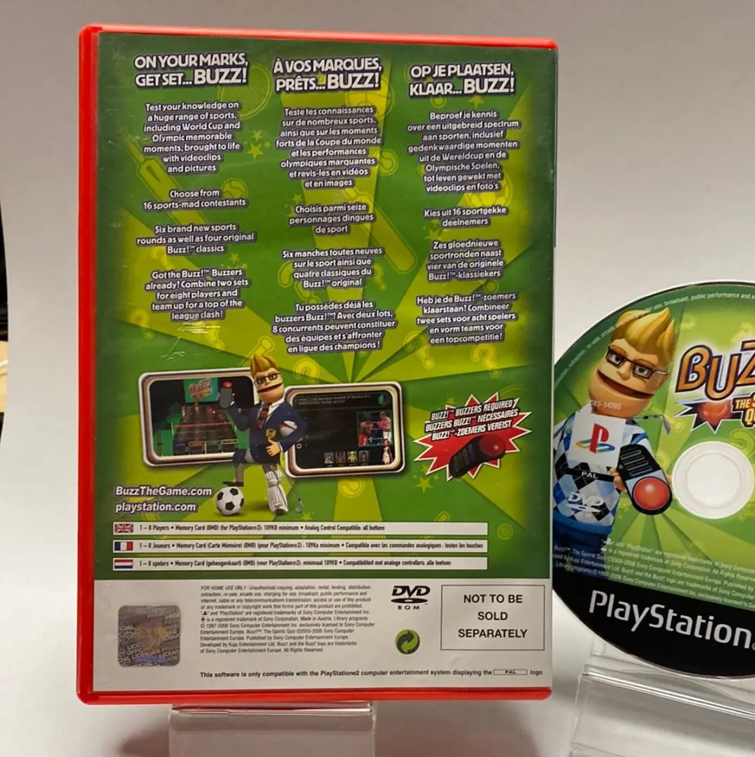 Sony PlayStation Buzz! The Sports Quiz