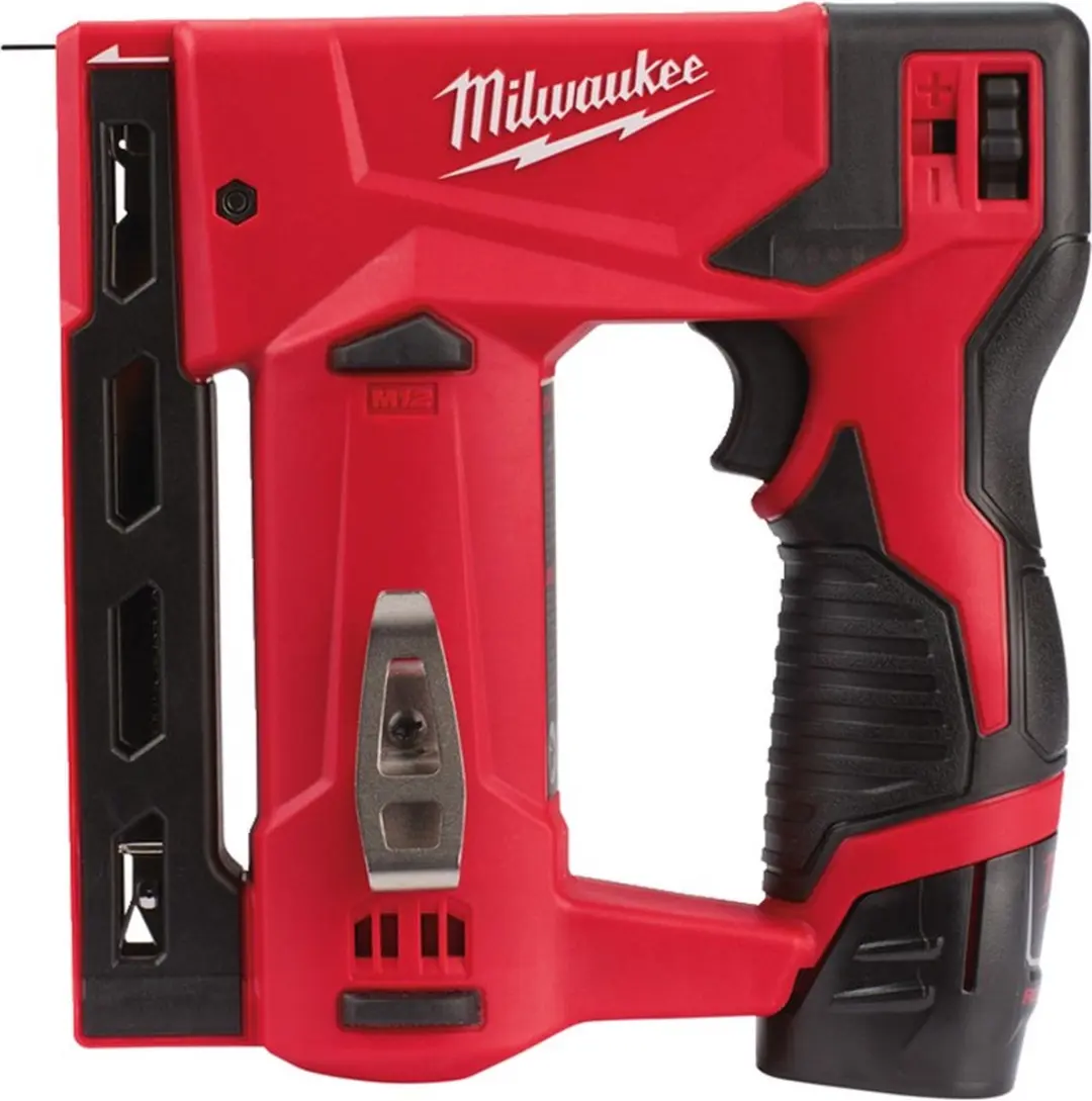 Milwaukee M12 BST-202X Tacker Set