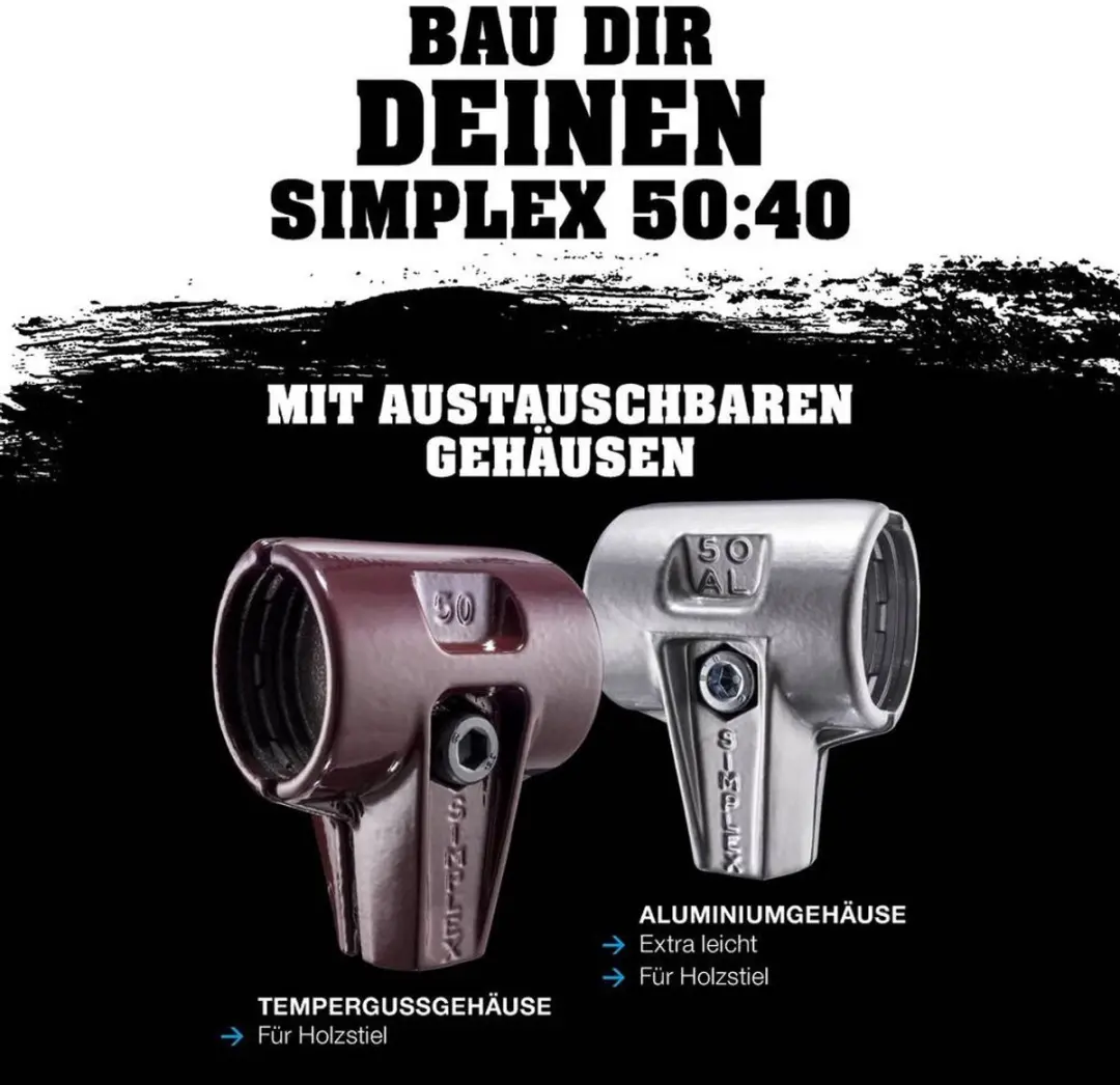Halder SIMPLEX 3201.051 Reservekop Zacht 80g