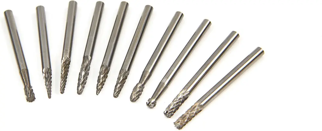 HBM HM Frezenset 3mm - 10-delig - voor Metaal/Aluminium