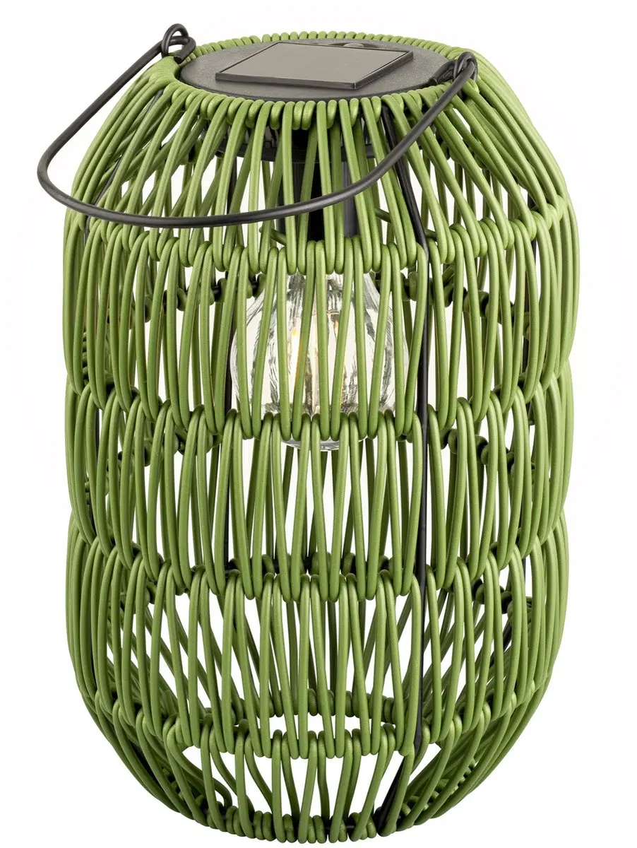 Lumineo Solar Lantaarn 24,5x16cm - Groen