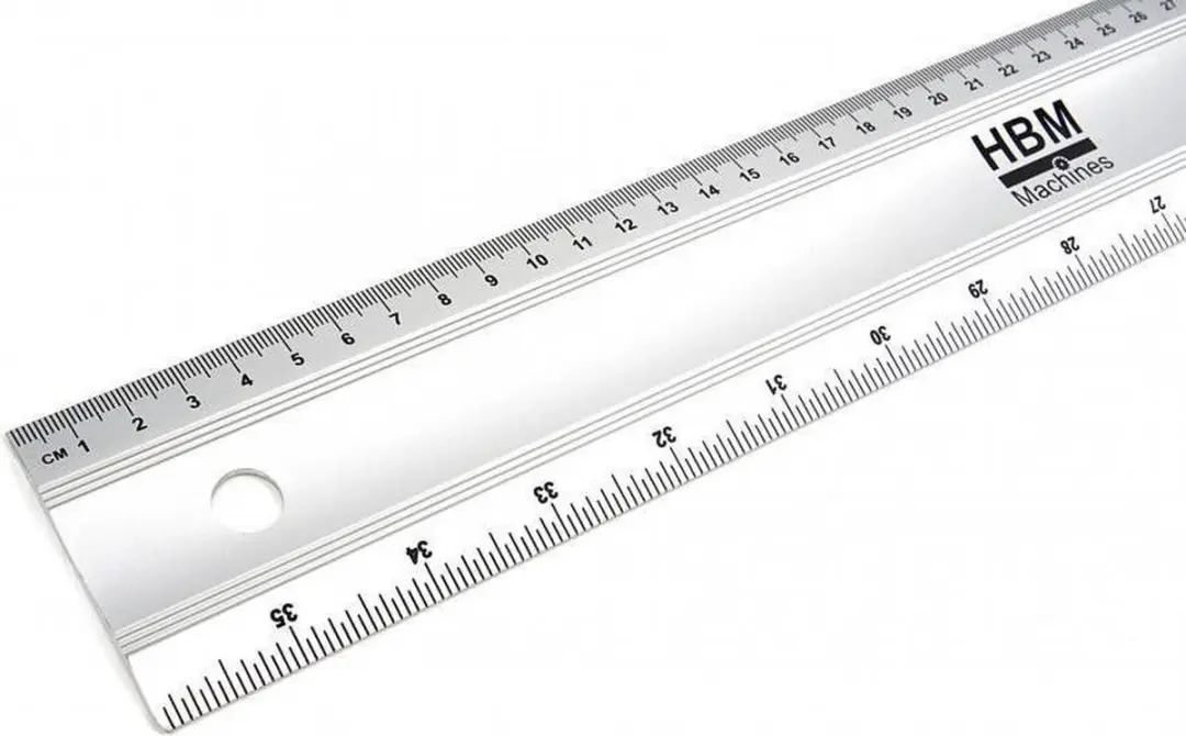 HBM 910mm Markeerliniaal met Waterpas - Zilver/Zwart