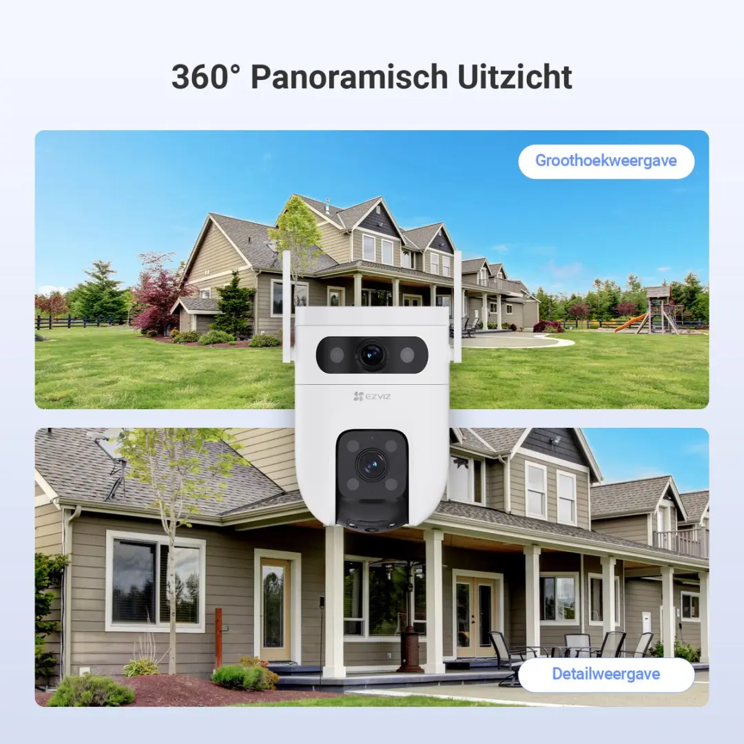EZVIZ C9c Dual Lens CS-C9c-R105-8H33WFL Beveiligingscamera - Wit - afbeelding 6 van 6