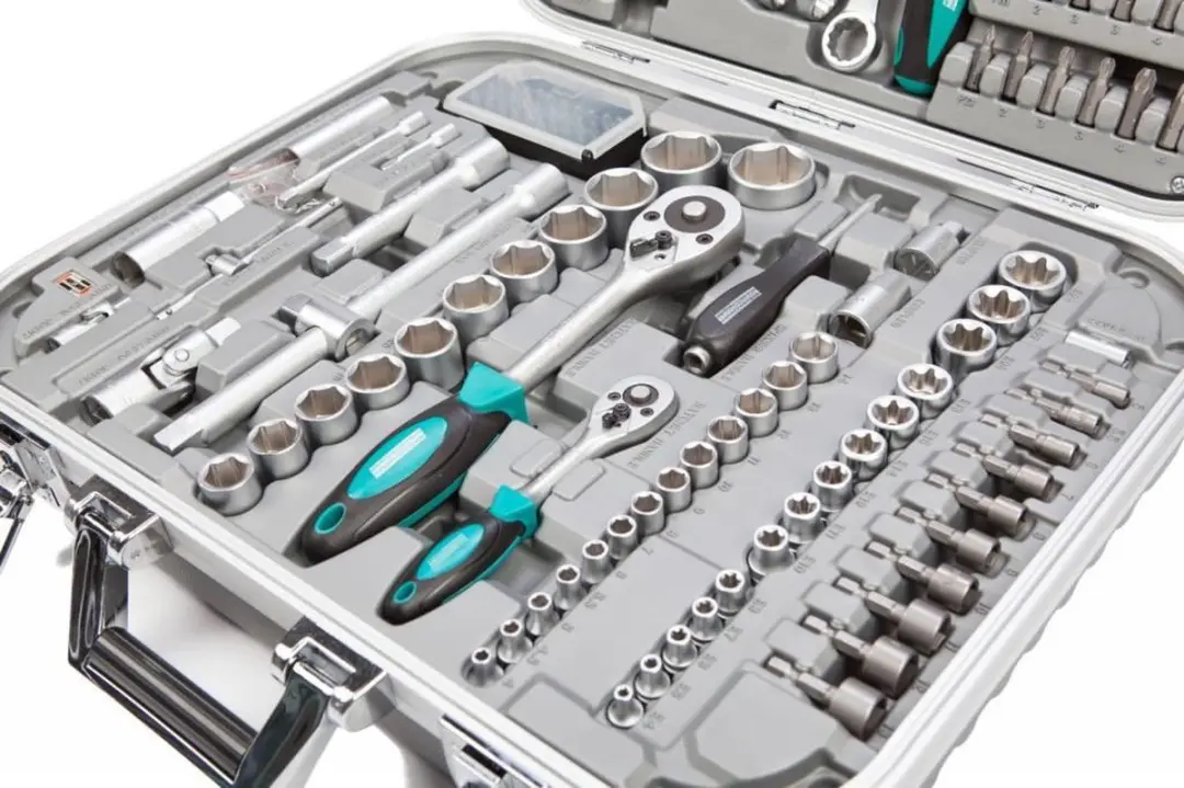 Brüder Mannesmann M98450 Dopsleutelset 232-delig - Chroom vanadium staal