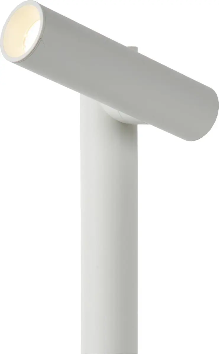 Lucide Antrim Oplaadbare Bureaulamp - 2x2,2W 2700K IP54 - Wit