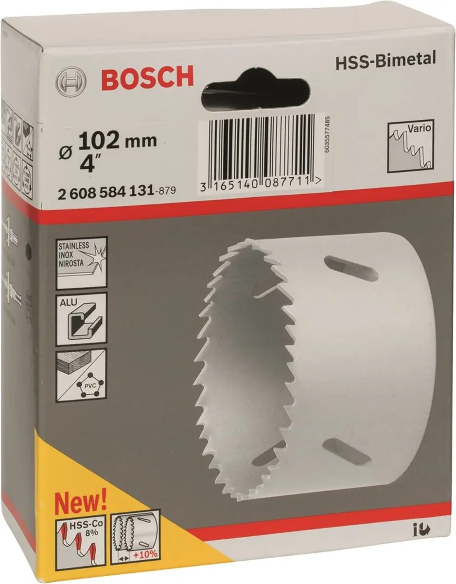 Bosch Gatzaag HSS-bimetaal 102mm