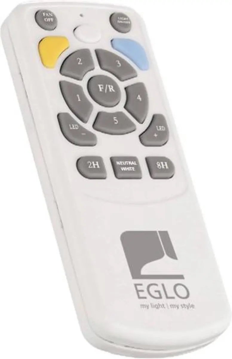 Eglo Lerici Plafondlamp Ventilator 132cm - Wit - 3000K - Dimbaar