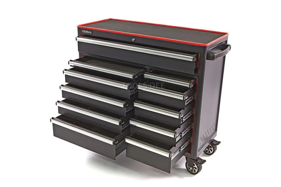 HBM 11-Laden Gereedschapswagen 111cm - Zwart