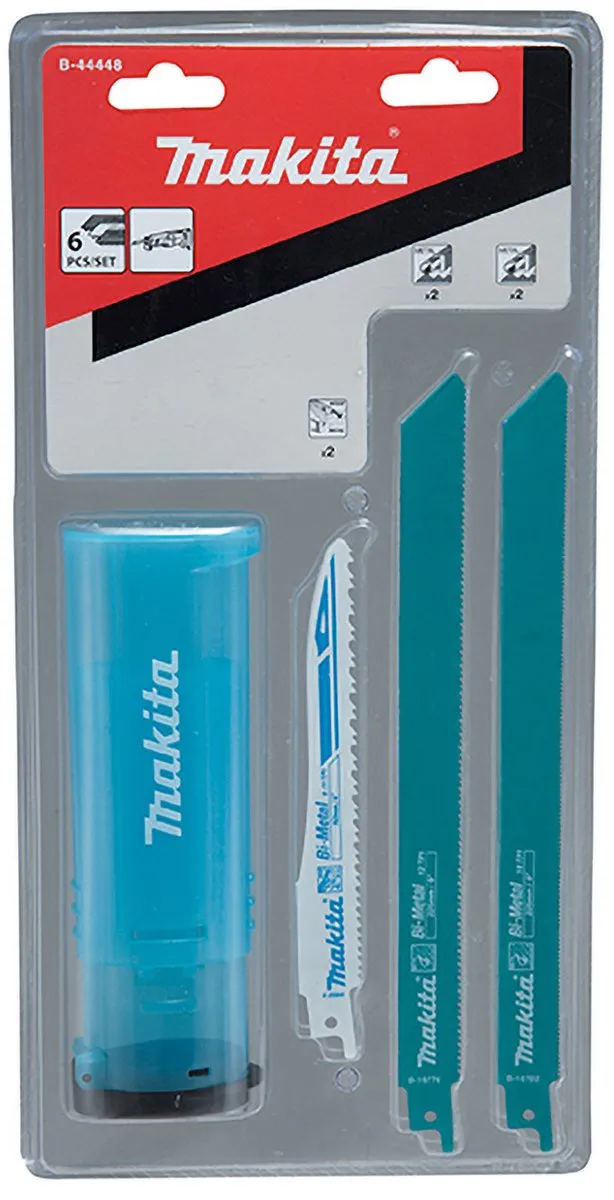Makita Reciprozaagset B-44448 - 6-delig