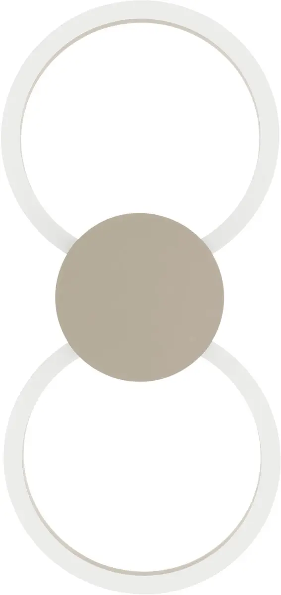 Eglo Venticello 1 Plafondlamp LED 66cm - Zand/Wit