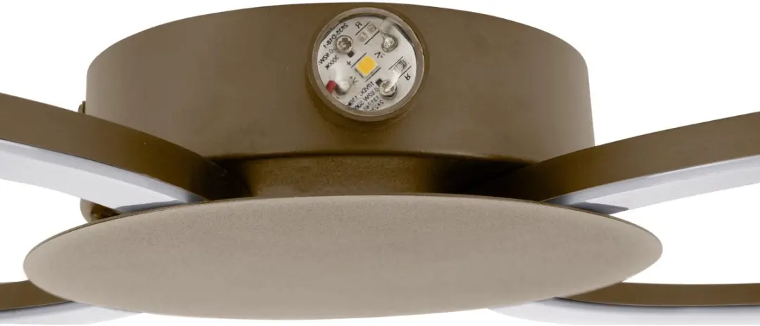 Eglo Venticello 1 Plafondlamp LED 66cm - Zand/Wit
