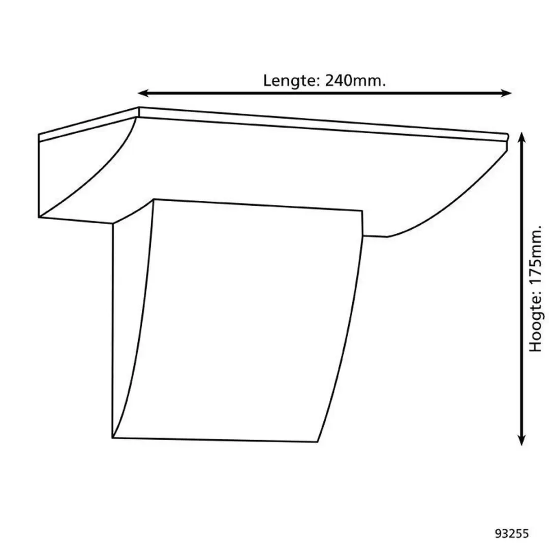 Eglo Fontela Wandlamp 2xLED 2.5W - Wit - afbeelding 6 van 6